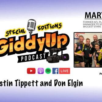 Giddy Up Podcast with Marty Pask AFL Player Manager