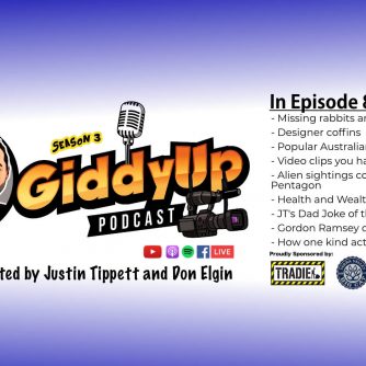 Giddy Up S3E8 with Don Elgin and Justin Tippett